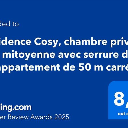 Residence Cosy, Chambre Privee Non Mitoyenne Avec Serrure Dans Un Appartement De 50 M Carres Colombes  Luaran gambar